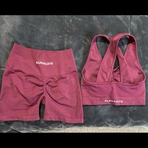 Alphalete Amplify Short and Bra